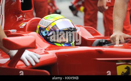 FILIPE MASSA FERRARI SPA-FRANCORCHAMPS BELGIQUE 05 Septembre 2008 Banque D'Images