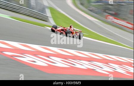 FILIPE MASSA FERRARI SPA-FRANCORCHAMPS BELGIQUE 05 Septembre 2008 Banque D'Images