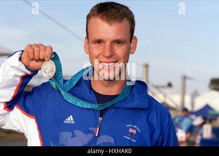 PAUL RATCLIFFE CANOË OLYMPIQUE K1 SYDNEY SYDNEY AUSTRALIE 20 Septembre 2000 Banque D'Images