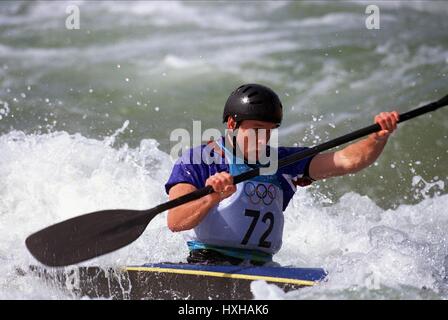 PAUL RATCLIFFE CANOË OLYMPIQUE K1 SYDNEY SYDNEY AUSTRALIE 20 Septembre 2000 Banque D'Images