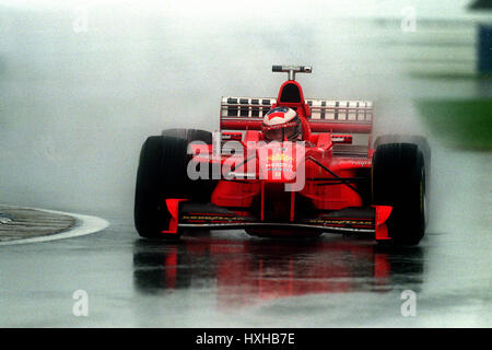 MICHAEL SCHUMACHER FERRARI 13 Juillet 1998 Banque D'Images