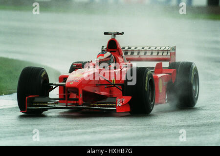 MICHAEL SCHUMACHER FERRARI 13 Juillet 1998 Banque D'Images