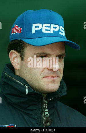 RUBENS BARRICHELLO JORDANIE TOTAL PEUGEOT pilote de F1 21 mars 1995 Banque D'Images