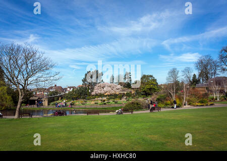 Golders Hill Park, au nord de Londres, UK Banque D'Images