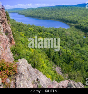 Le lac des nuages, Michigan Banque D'Images