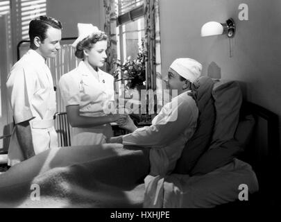 LEW AYRES, LARAINE DAY, DR. Crise du Kildare, 1940 Banque D'Images