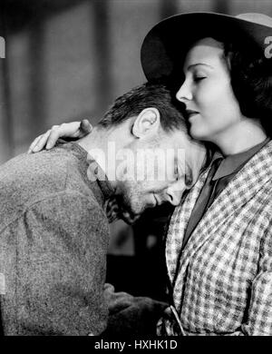 JAMES CAGNEY, JANE BRYAN, chaque aube je meurs, 1939 Banque D'Images