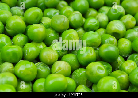 Pois surgelés peases texture background. Motif de fond vert pease. Banque D'Images