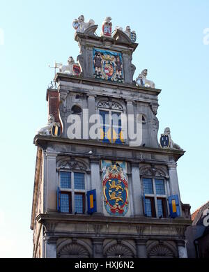 Musée Westfries régional (Westfrisian Museum) à place Roode Steen, le centre de Hoorn, Hollande du Nord, Pays-Bas Banque D'Images