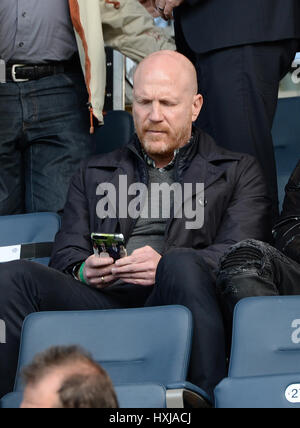 Stuttgart, Allemagne. Mar 28, 2017. Matthias Sammer à l'affichage des stands avant l'U-21 de football match amical international entre l'Allemagne et le Portugal au stade de Gazi à la Waldau à Stuttgart, Allemagne, 28 mars 2017. Photo : Deniz Calagan/dpa/Alamy Live News Banque D'Images