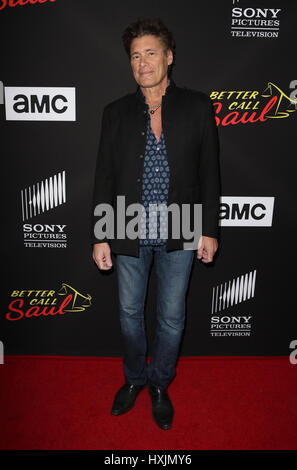 Culver City, CA, USA. Mar 28, 2017. 28 mars 2017 - Culver City, Californie - Steven Bauer. L'AMC ''mieux appeler Saul'' Saison 3 Premiere tenue au Arclight Cinemas Culver City. Photo Credit : Crédit : AdMedia AdMedia/ZUMA/Alamy Fil Live News Banque D'Images