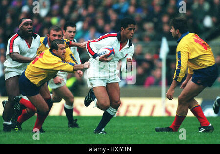 JEREMY GUSCOTT ENGLAND V FRANCE 12 NOVEMBRE 1994 Banque D'Images