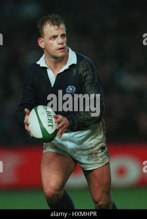 ROWEN SHEPHERD & ECOSSE EDINBURGH ACADEMY 22 Janvier 1996 Banque D'Images