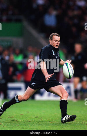 CHRISTIAN CULLEN Nouvelle-zélande RU 09 Octobre 1999 Banque D'Images