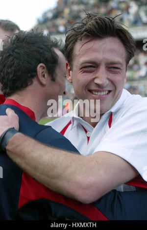 DAN LUGER ANGLETERRE & NEC HARLEQUINS RU LANSDOWNE ROAD DUBLIN 30 Mars 2003 Banque D'Images