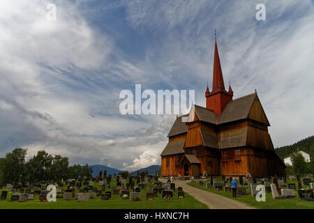 Røldal Église, Norvège Banque D'Images