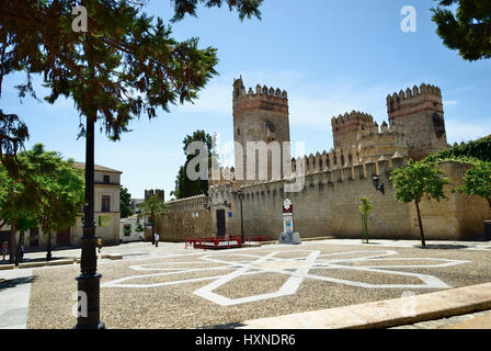 Castillo de San Marcos, la château est une forteresse, église construite sur les fondations d'une mosquée du dixième siècle. El Puerto de Santa María, Cádiz, UNE Banque D'Images