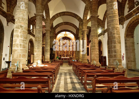 Ancienne Cathédrale de Cadix, ou l'église de Santa Cruz. Cádiz, Andalousie, Espagne, Europe Banque D'Images