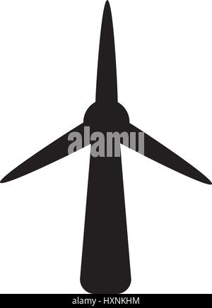 L'environnement et l'énergie industrielle Illustration de Vecteur