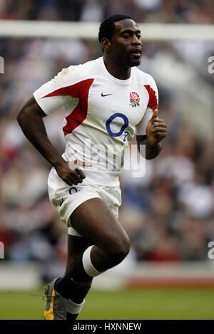 PAUL SACKEY ANGLETERRE & London Wasps à Twickenham Londres Angleterre 11 Novembre 2006 Banque D'Images