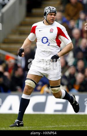 TOM PALMER ANGLETERRE & London Wasps RU ANGLETERRE LONDRES TWICKENHAM 10 Février 2007 Banque D'Images