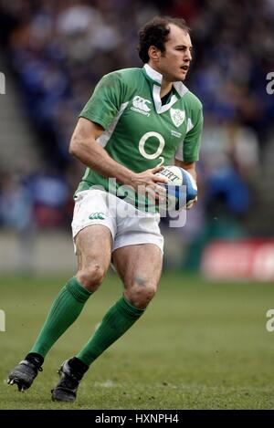 GIRVAN DEMPSEY & IRLANDE LEINSTER RU MURRAYFIELD Édimbourg en Écosse 10 Mars 2007 Banque D'Images