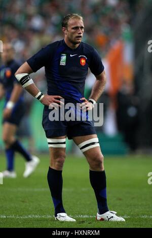 JULIEN BONNAIRE FRANCE & CS BOURGOIN JALLIEU STADE FRANCE PARIS FRANCE 21 Septembre 2007 Banque D'Images