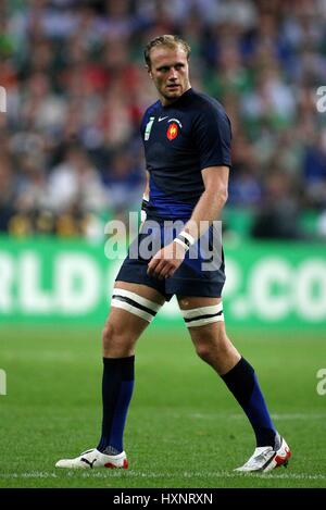 JULIEN BONNAIRE FRANCE & CS BOURGOIN JALLIEU STADE FRANCE PARIS FRANCE 21 Septembre 2007 Banque D'Images