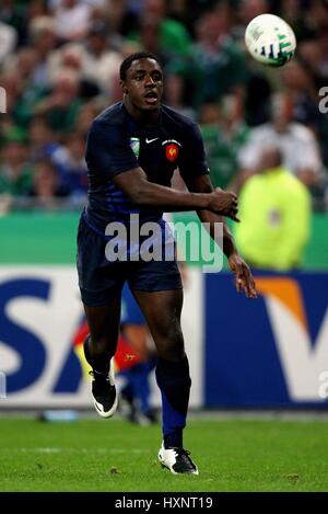 YANNICK NYANGA FRANCE & STADE TOULOUSE STADE FRANCE PARIS FRANCE 21 Septembre 2007 Banque D'Images