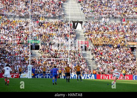 JONNY WILKINSON KICKS MORT AUSTRALIE V ANGLETERRE Stade Vélodrome MARSEILLE FRANCE 06 Octobre 2007 Banque D'Images