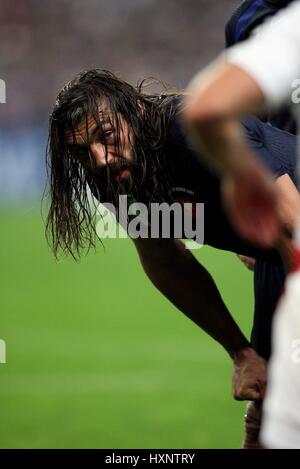 Sébastien Chabal FRANCE & Sale Sharks STADE FRANCE PARIS FRANCE 13 Octobre 2007 Banque D'Images