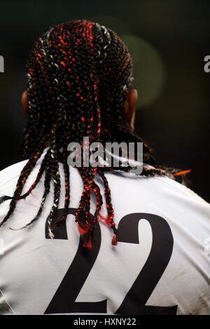 LESLEY VAINIKOLO ANGLETERRE & TWICKENHAM ANGLETERRE LONDRES GLOUCESTER RU 02 Février 2008 Banque D'Images