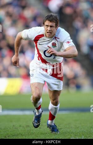 JONNY WILKINSON L'ANGLETERRE ET Newcastle Falcons RU MURRAYFIELD Édimbourg en Écosse 08 Mars 2008 Banque D'Images