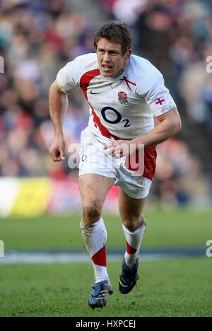 JONNY WILKINSON L'ANGLETERRE ET Newcastle Falcons RU MURRAYFIELD Édimbourg en Écosse 08 Mars 2008 Banque D'Images