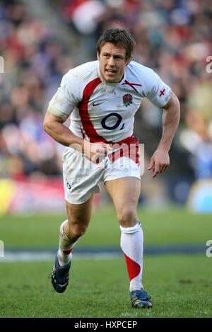 JONNY WILKINSON L'ANGLETERRE ET Newcastle Falcons RU MURRAYFIELD Édimbourg en Écosse 08 Mars 2008 Banque D'Images