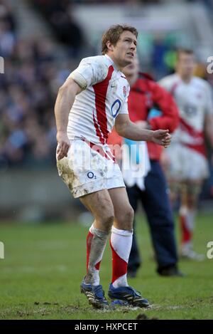 JONNY WILKINSON L'ANGLETERRE ET Newcastle Falcons RU MURRAYFIELD Édimbourg en Écosse 08 Mars 2008 Banque D'Images