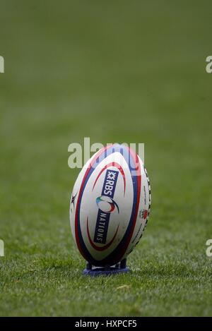 RBS SIX NATIONS ballon de rugby Angleterre / IRLANDE LONDRES TWICKENHAM ANGLETERRE 15 Mars 2008 Banque D'Images