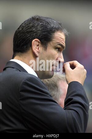 MARTIN JOHNSON ANGLETERRE RU MANAGER DE L'ÉQUIPE ANGLETERRE TWICKENHAM MIDDLESEX 21 Novembre 2009 Banque D'Images