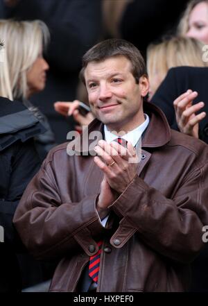 ROB ANDREW MBE ANGLETERRE ELITE RUGBY TWICKENHAM MIDDLESEX ANGLETERRE DIRECTEUR 22 Novembre 2008 Banque D'Images