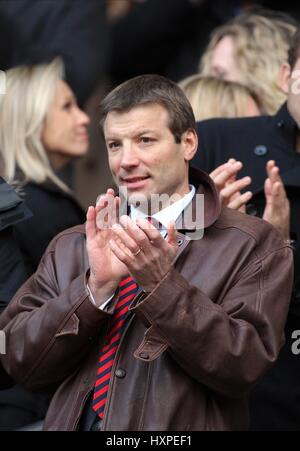 ROB ANDREW MBE ANGLETERRE ELITE RUGBY TWICKENHAM MIDDLESEX ANGLETERRE DIRECTEUR 22 Novembre 2008 Banque D'Images