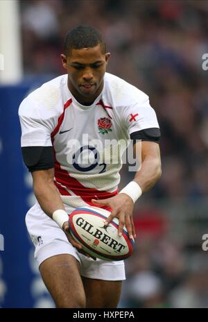 DELON ARMITAGE ANGLETERRE & LONDON IRISH RU LONDRES ANGLETERRE TWICKENHAM 29 Novembre 2008 Banque D'Images