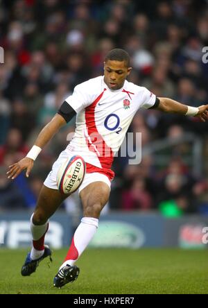 DELON ARMITAGE ANGLETERRE & LONDON IRISH RU LONDRES ANGLETERRE TWICKENHAM 29 Novembre 2008 Banque D'Images