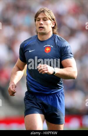 DIMITRI SZARZEWSKI FRANCE & STADE DE TWICKENHAM MIDDLESEX ANGLETERRE FRANCE RU 15 Mars 2009 Banque D'Images