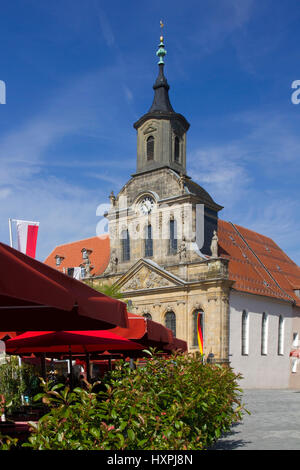 La Bavière, Bayreuth, église de l'hôpital, Bayern, Bayreuth, Mayence Banque D'Images