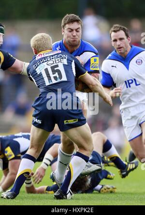 MATT BANAHAN M STEPHENSON LEEDS CARNEGIE V BAIGNOIRE RU LEEDS CARNEGIE V BATH RUGBY ANGLETERRE LEEDS CARNEGIE HEADINGLEY 05 Septembre Banque D'Images