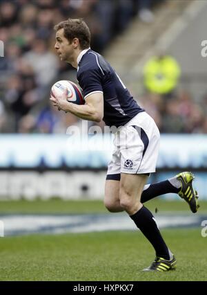 CHRIS PATTERSON ECOSSE EDIMBOURG ECOSSE EDIMBOURG RU RU & TWICKENHAM MIDDLESEX ANGLETERRE 13 Mars 2011 Banque D'Images