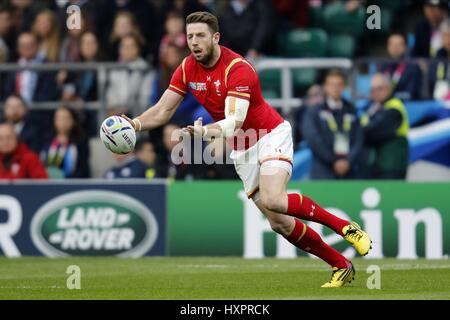 ALEX CUTHBERT GALLES CARDIFF BLUES Pays de Galles & ANGLETERRE LONDRES TWICKENHAM CARDIFF BLUES 17 Octobre 2015 Banque D'Images