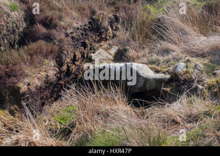 Le parc national de Connemara dans le comté de Mayo en Irlande sont les plus anciens systèmes sur le terrain dans le monde. Banque D'Images