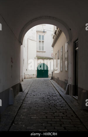 Blick in die Ballgasse von der Weihburggasse, Wien Österreich Banque D'Images