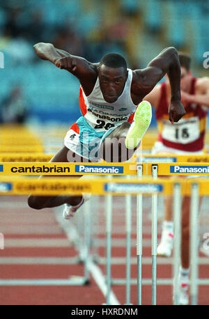 TONY JARRETT 110 m haies 18 Juillet 1993 Banque D'Images